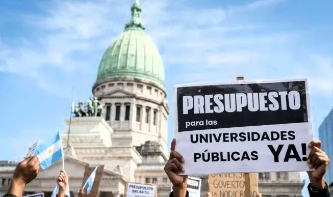 Protesta presupuesto