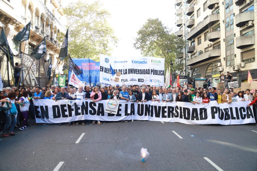 marcha universitaria