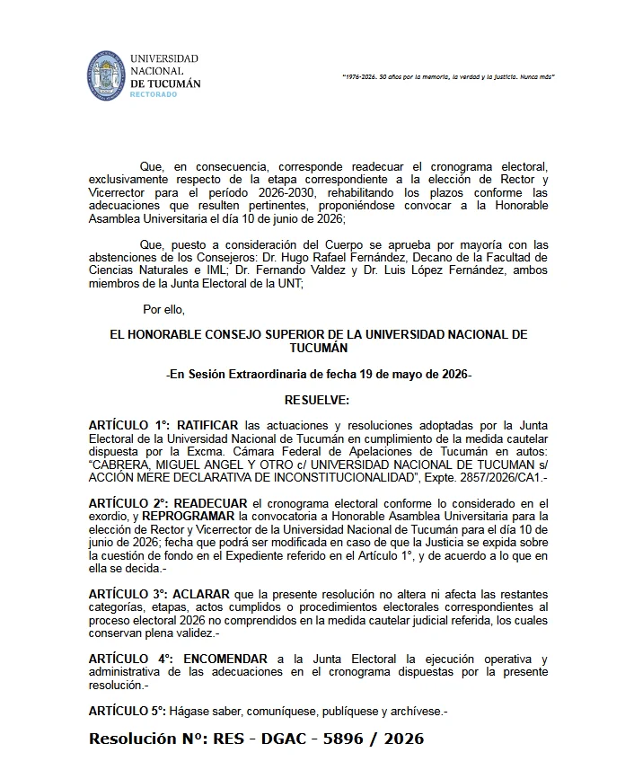 Resolución
