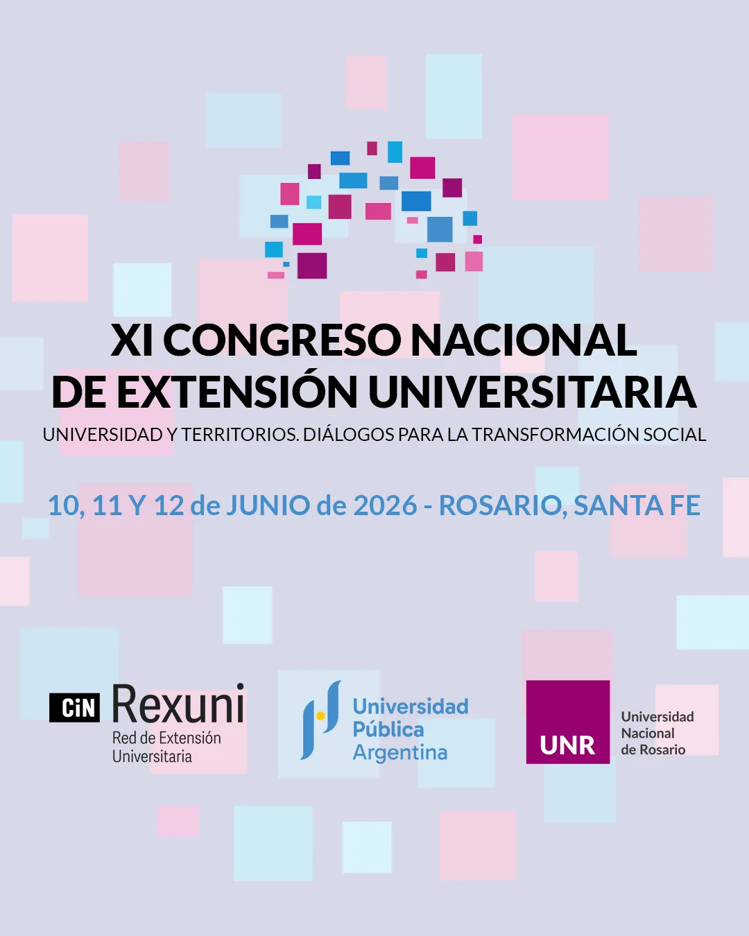 UNR - Afiche Congreso de Extensión Universitaria